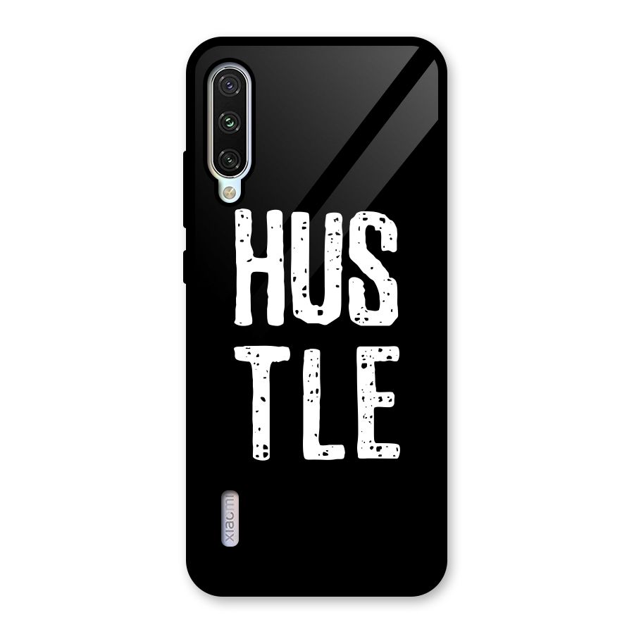Hustle Glass Back Case for Mi A3