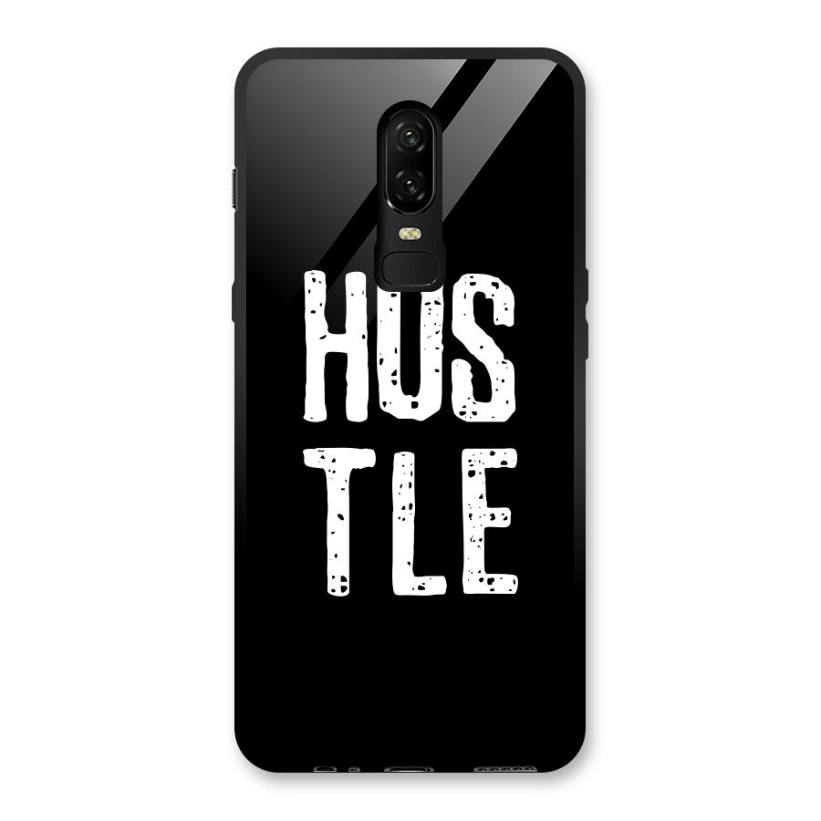 Hustle Glass Back Case for OnePlus 6