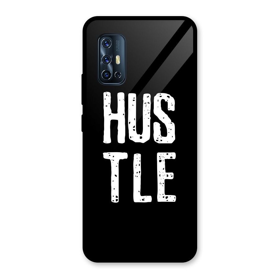 Hustle Glass Back Case for Vivo V17