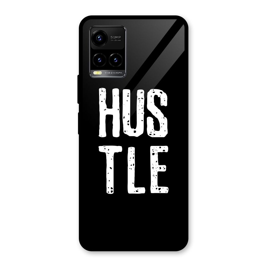 Hustle Glass Back Case for Vivo Y21A