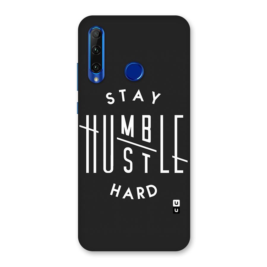 Hustle Hard Back Case for Honor 20i