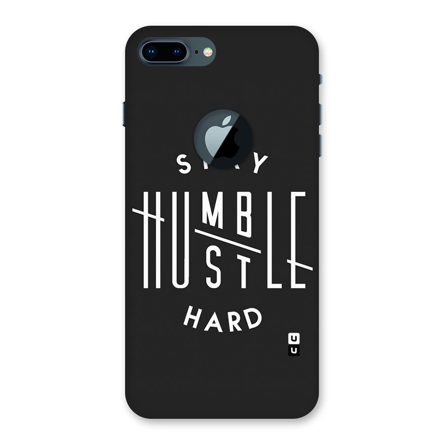 Hustle Hard Back Case for iPhone 7 Plus Logo Cut