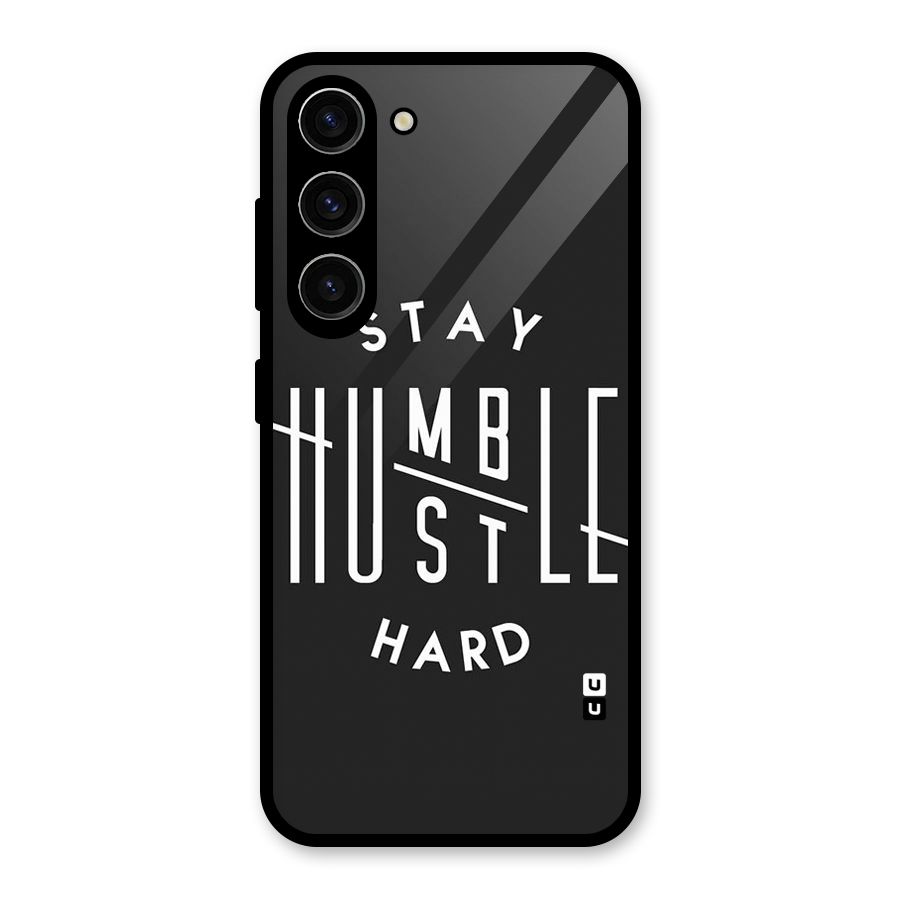 Hustle Hard Glass Back Case for Galaxy S23