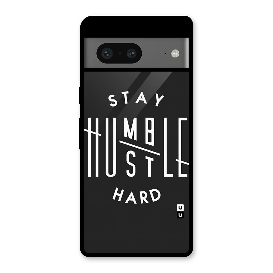 Hustle Hard Glass Back Case for Google Pixel 7