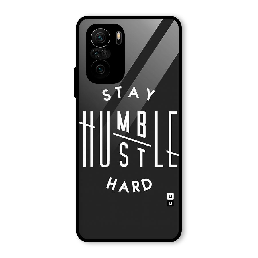 Hustle Hard Glass Back Case for Mi 11x