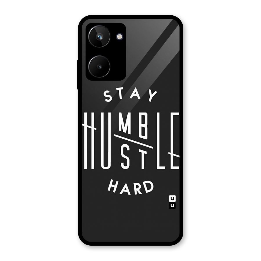 Hustle Hard Glass Back Case for Realme 10