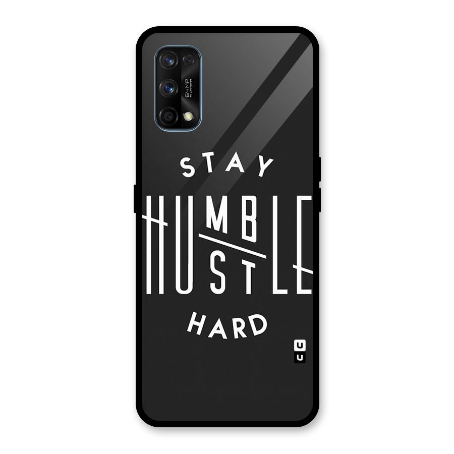 Hustle Hard Glass Back Case for Realme 7 Pro