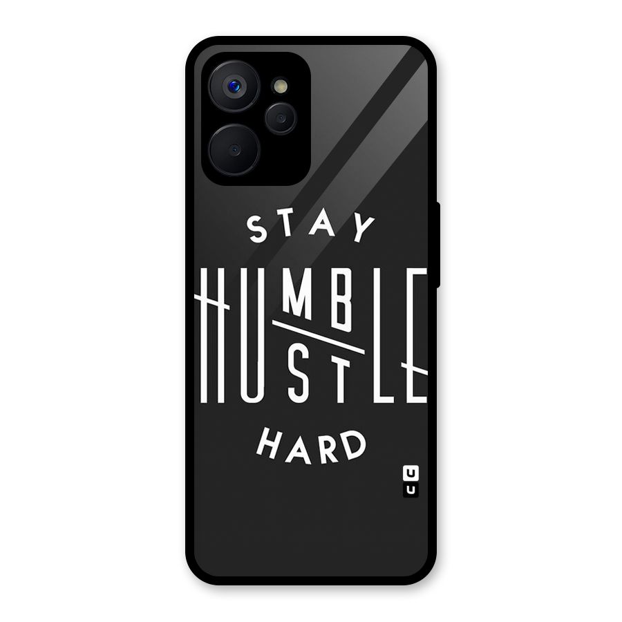 Hustle Hard Glass Back Case for Realme 9i 5G
