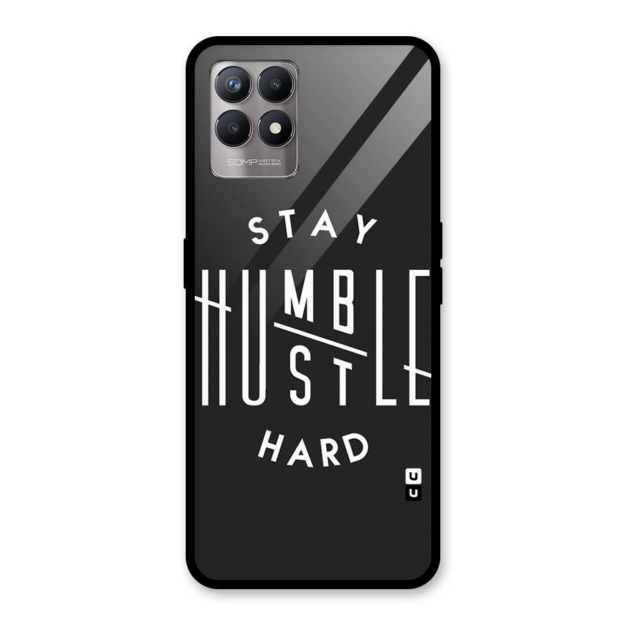 Hustle Hard Glass Back Case for Realme Narzo 50