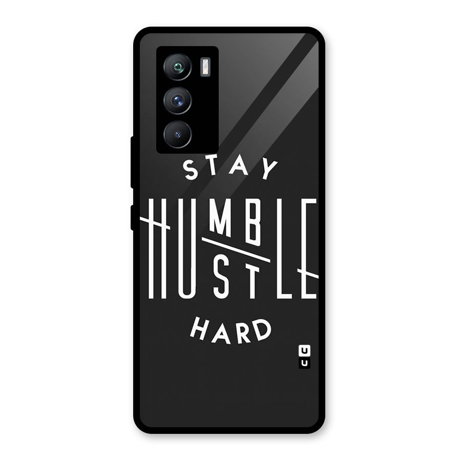 Hustle Hard Glass Back Case for Vivo iQOO 9 SE