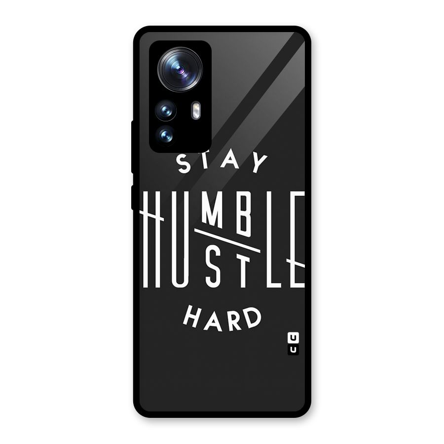 Hustle Hard Glass Back Case for Xiaomi 12 Pro