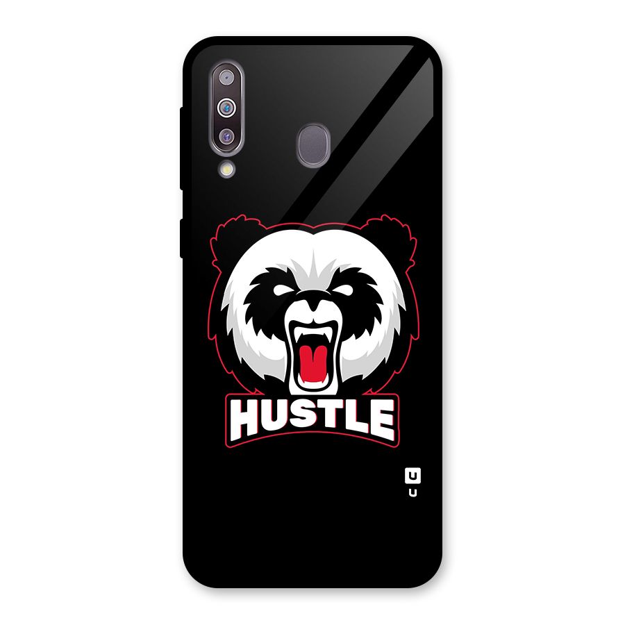 Hustle Panda Glass Back Case for Galaxy M30