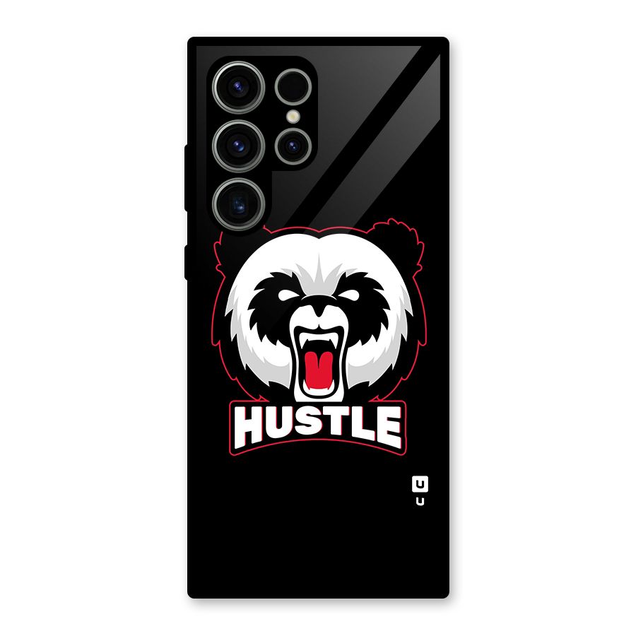 Hustle Panda Glass Back Case for Galaxy S23 Ultra