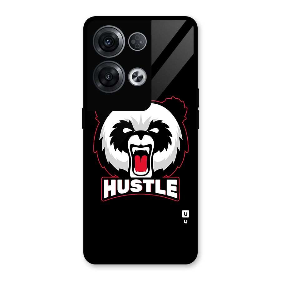 Hustle Panda Glass Back Case for Oppo Reno8 Pro 5G