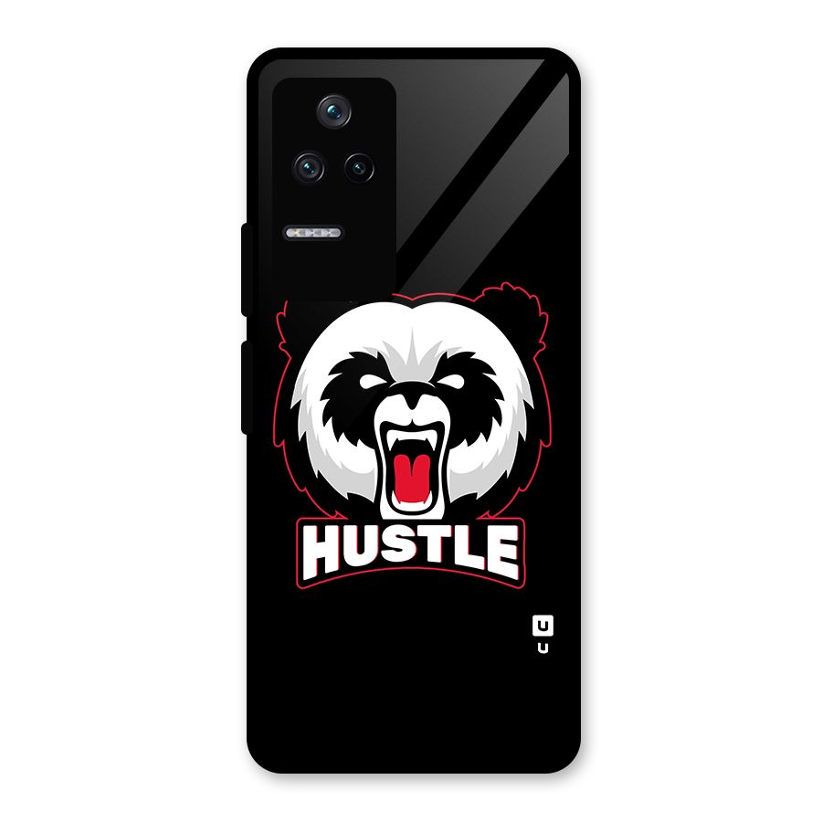 Hustle Panda Glass Back Case for Poco F4 5G