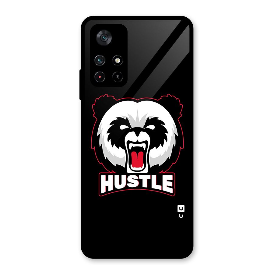 Hustle Panda Glass Back Case for Poco M4 Pro 5G