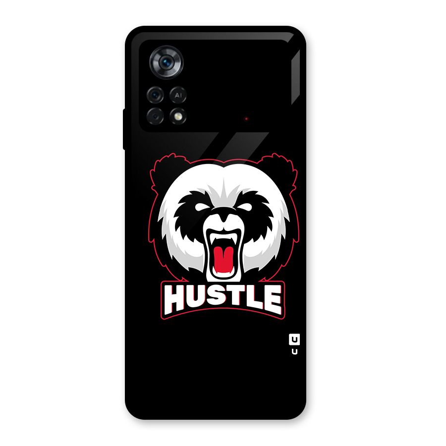 Hustle Panda Glass Back Case for Poco X4 Pro 5G