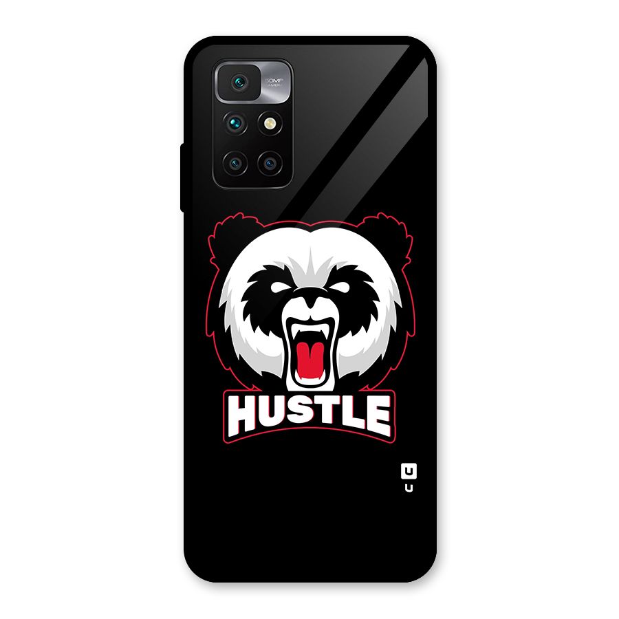 Hustle Panda Glass Back Case for Redmi 10 Prime