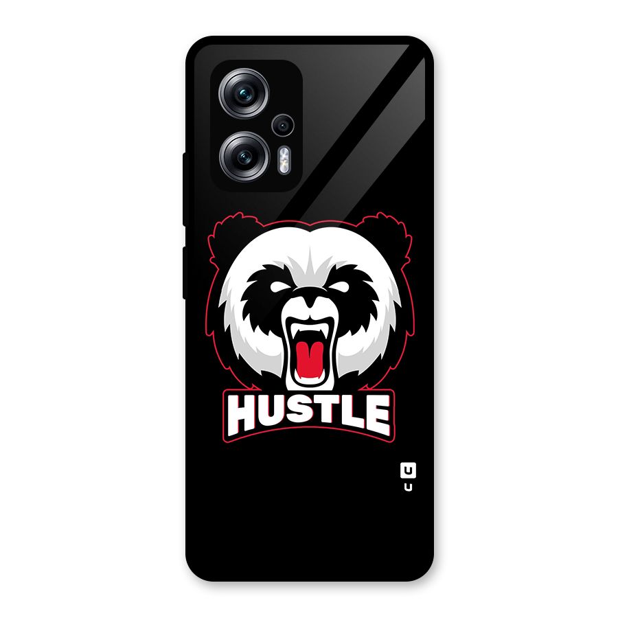 Hustle Panda Glass Back Case for Redmi K50i