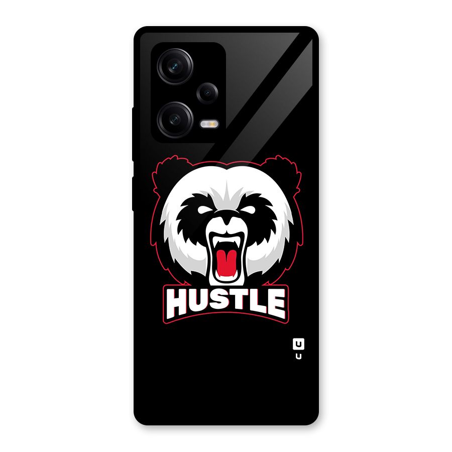 Hustle Panda Glass Back Case for Redmi Note 12 Pro