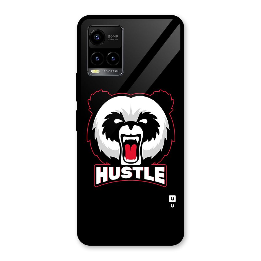 Hustle Panda Glass Back Case for Vivo Y21T