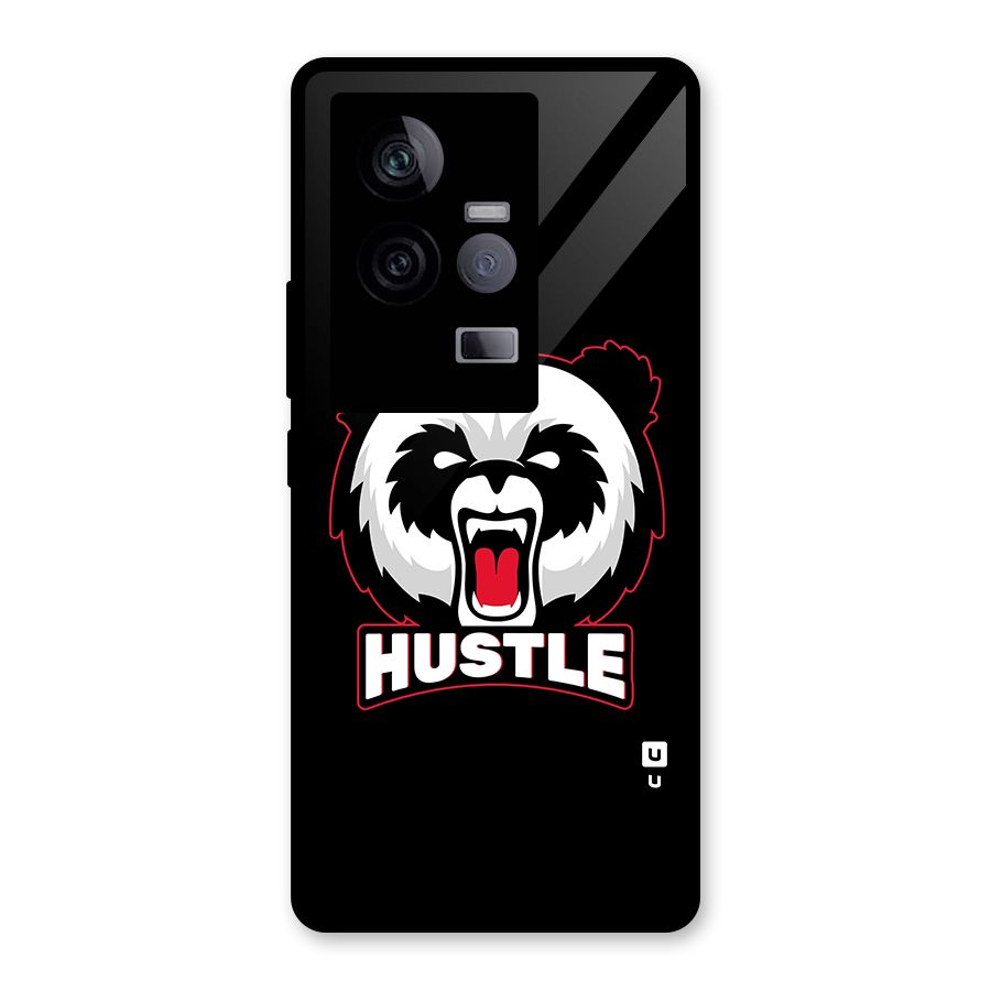 Hustle Panda Glass Back Case for Vivo iQOO 11 5G