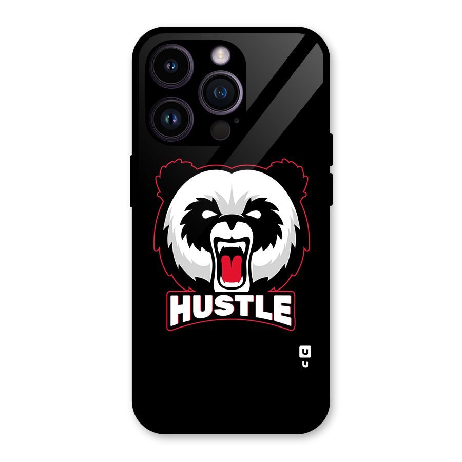 Hustle Panda Glass Back Case for iPhone 14 Pro