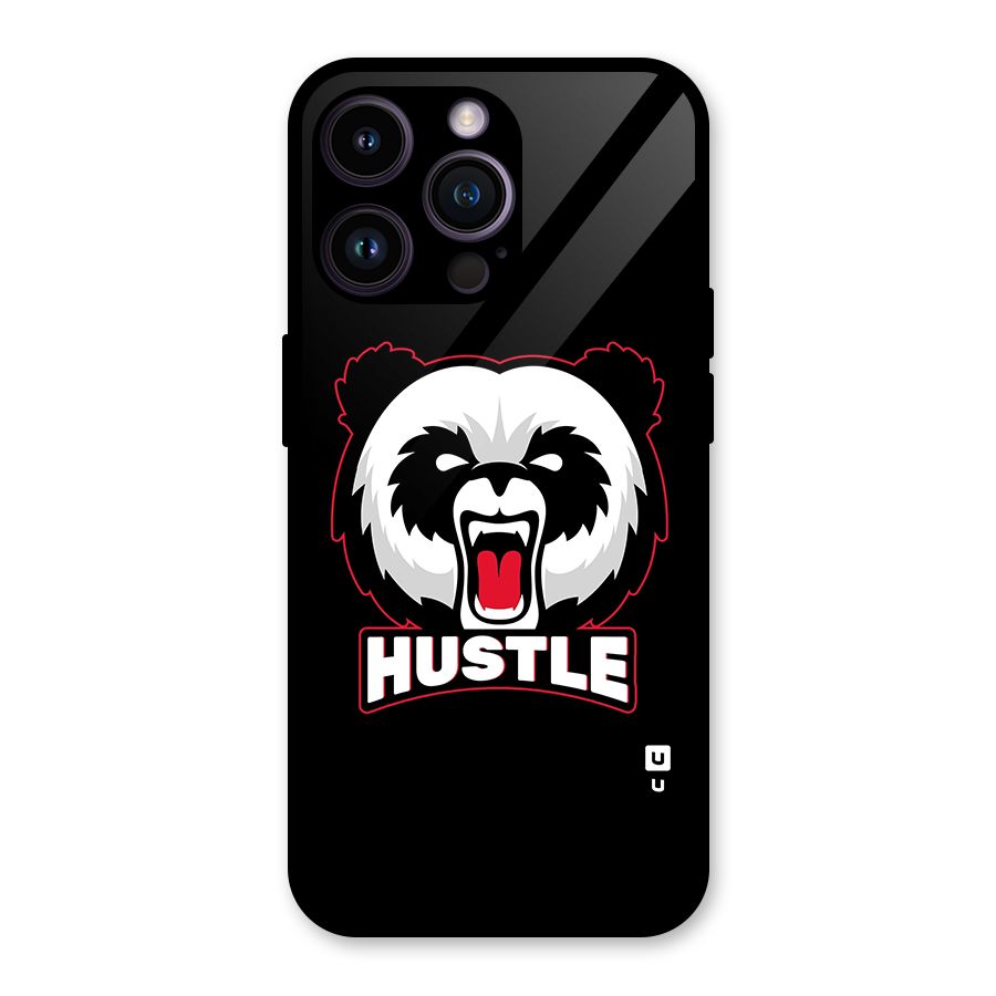 Hustle Panda Glass Back Case for iPhone 14 Pro Max