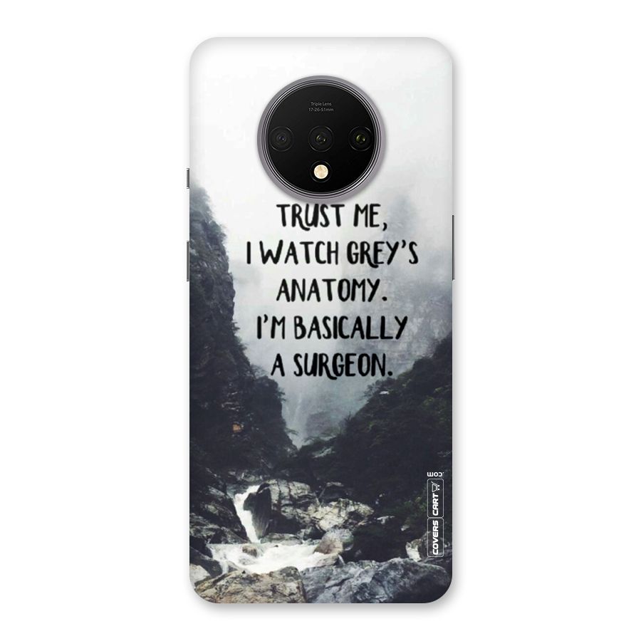 I Am A Surgeon Back Case for OnePlus 7T