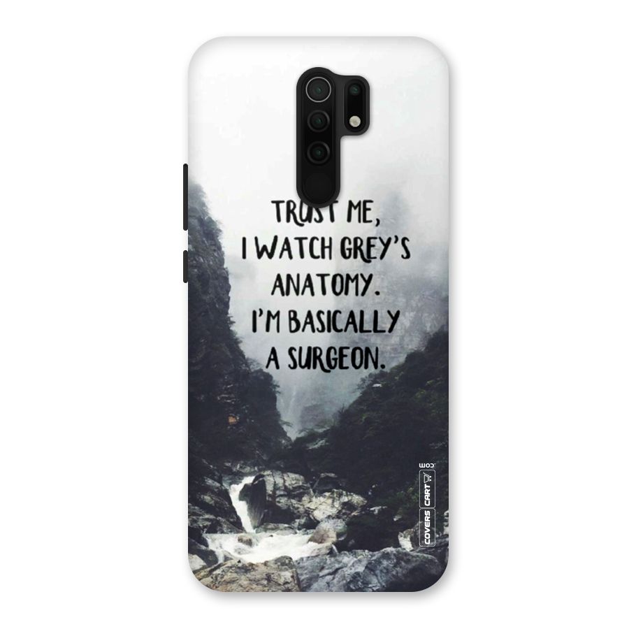 I Am A Surgeon Back Case for Poco M2