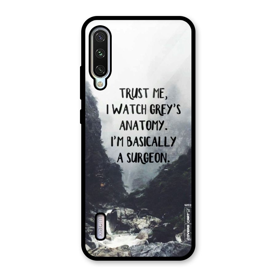 I Am A Surgeon Glass Back Case for Mi A3