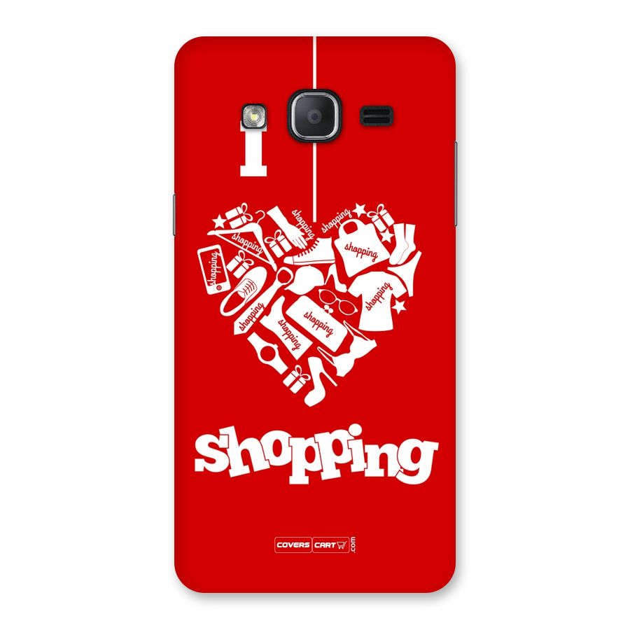 I Love Shopping Back Case for Galaxy On7 2015