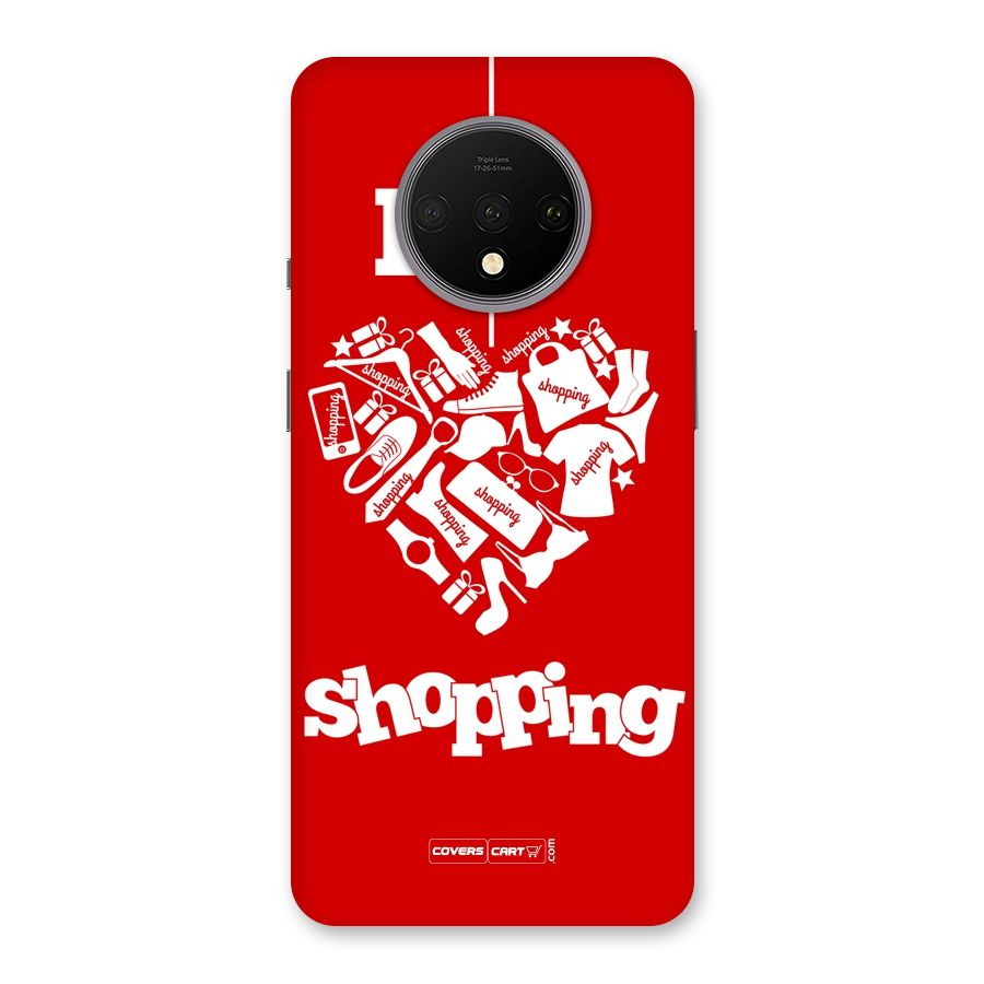 I Love Shopping Back Case for OnePlus 7T