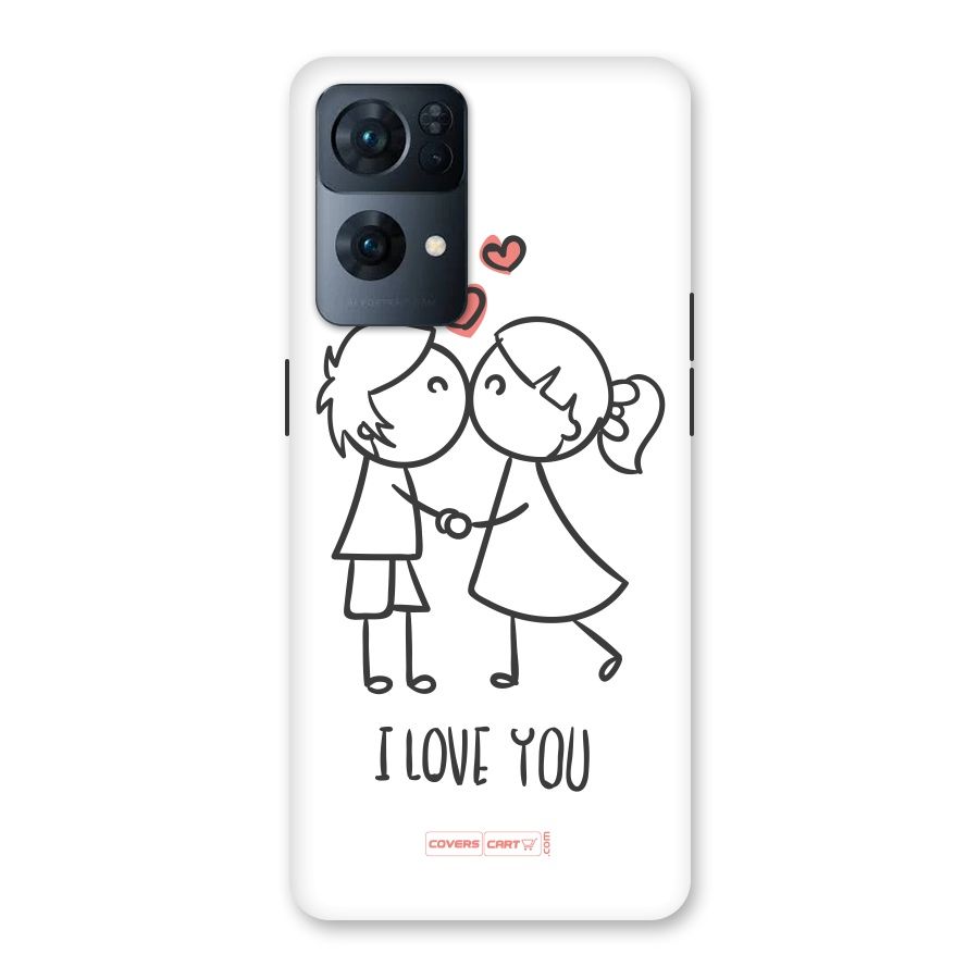 I Love You Back Case for Oppo Reno7 Pro 5G