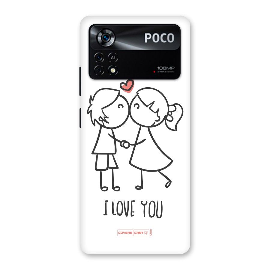 I Love You Back Case for Poco X4 Pro 5G
