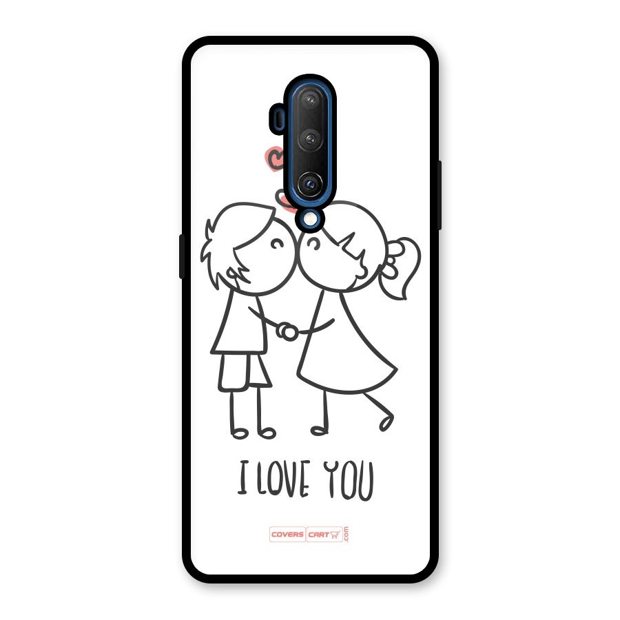 I Love You Glass Back Case for OnePlus 7T Pro