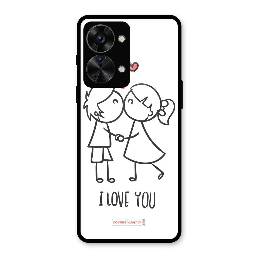 I Love You Glass Back Case for OnePlus Nord 2T