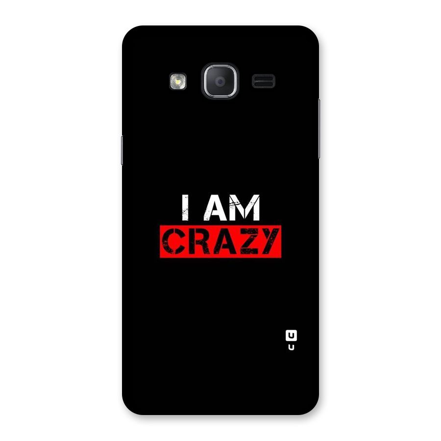 I am Crazy Back Case for Galaxy On7 2015