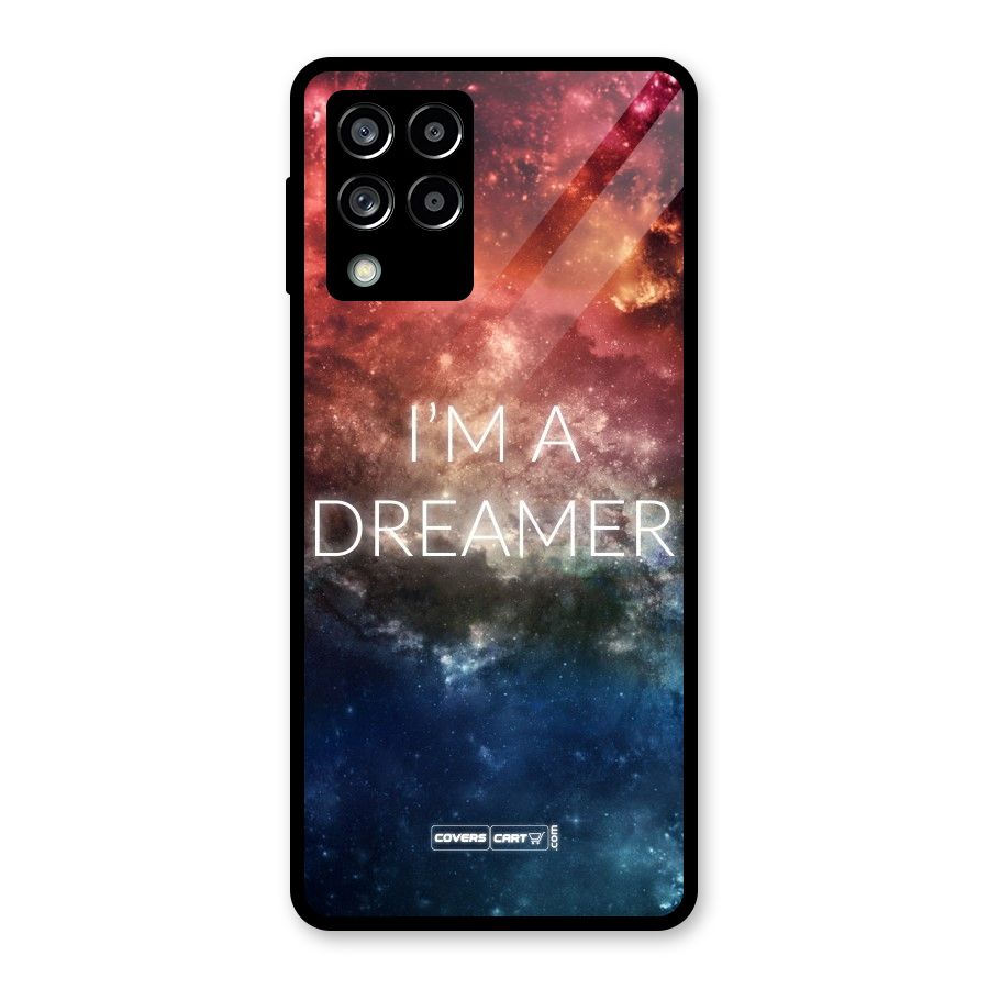 I am a Dreamer Glass Back Case for Galaxy M53 5G