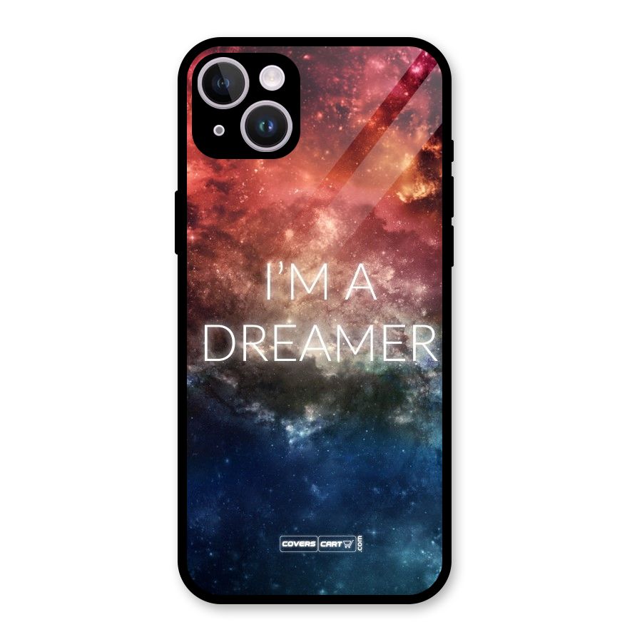 I am a Dreamer Glass Back Case for iPhone 14 Plus