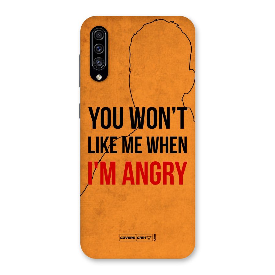 I m Angry Back Case for Galaxy A30s