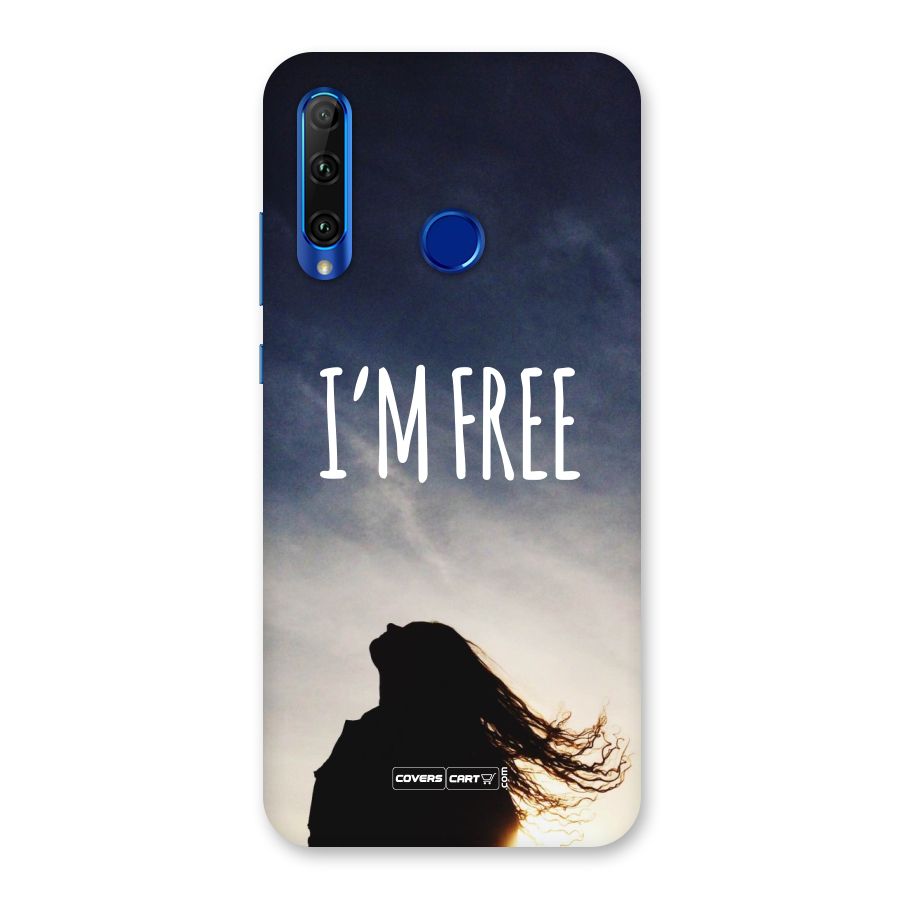 I m Free Back Case for Honor 20i
