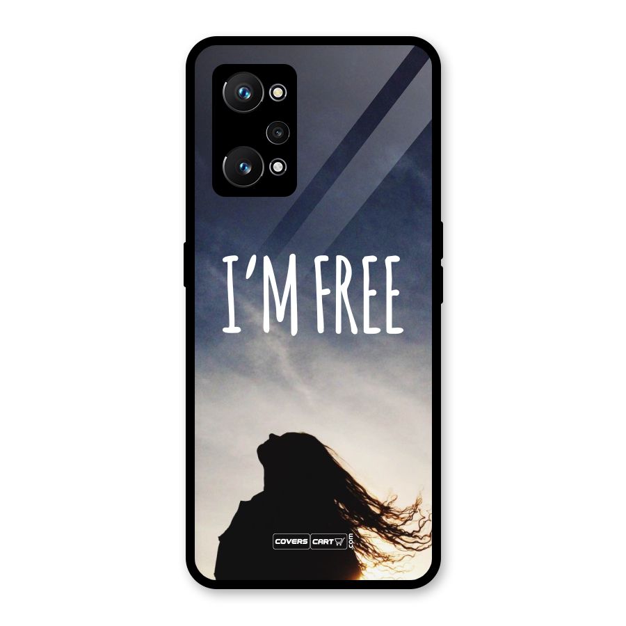 I m Free Glass Back Case for Realme GT Neo 3T