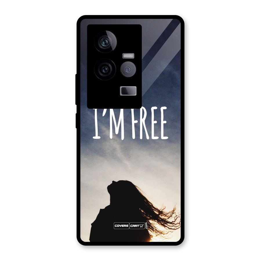 I m Free Glass Back Case for Vivo iQOO 11 5G
