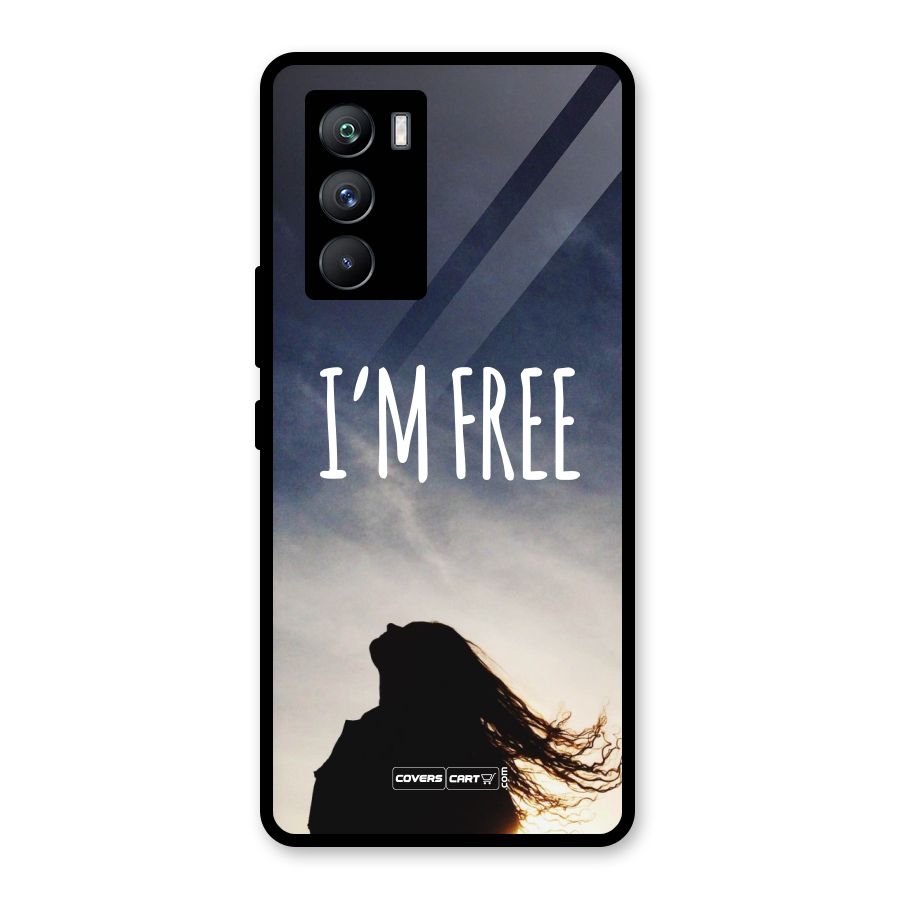 I m Free Glass Back Case for Vivo iQOO 9 SE