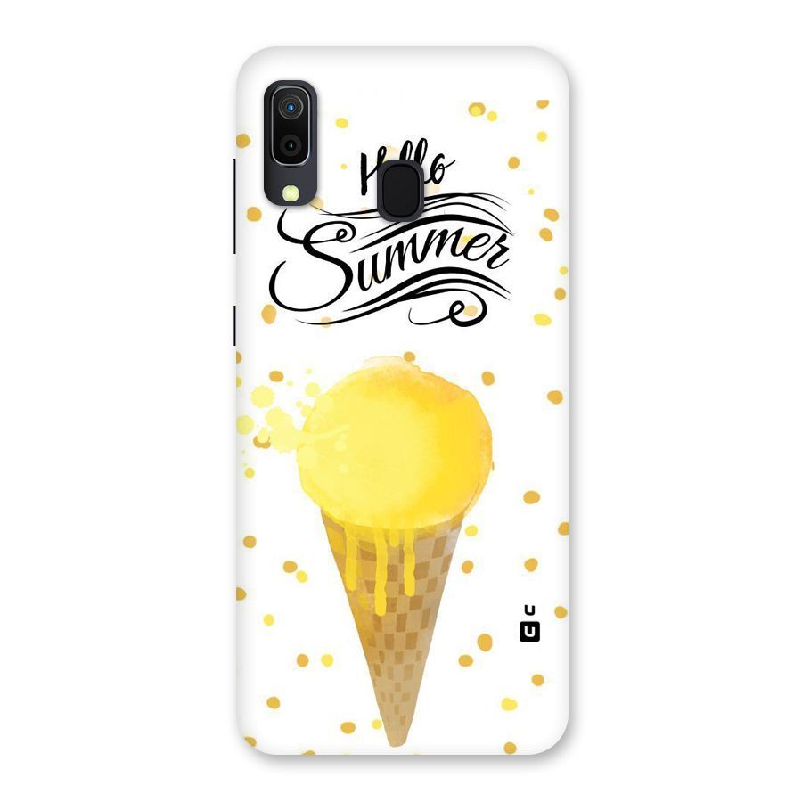 Ice Cream Summer Back Case for Galaxy M10s