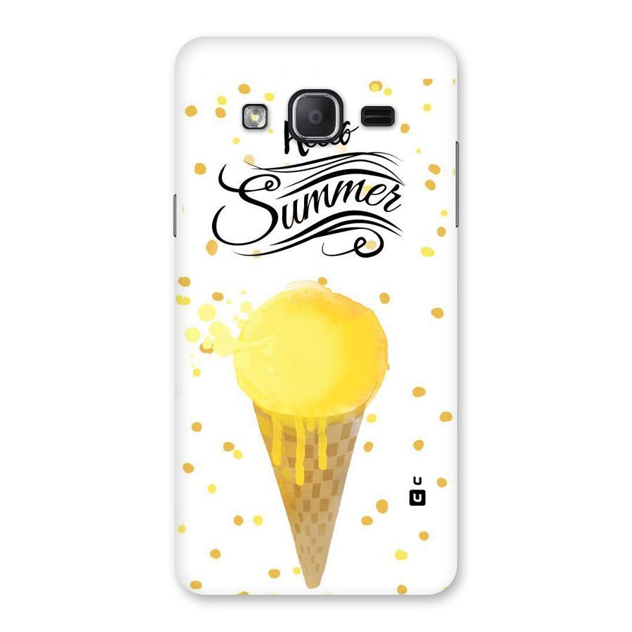 Ice Cream Summer Back Case for Galaxy On7 2015