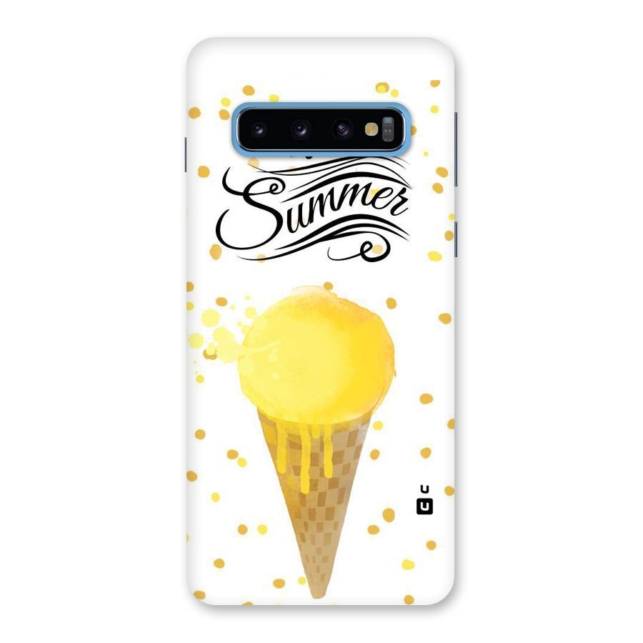 Ice Cream Summer Back Case for Galaxy S10