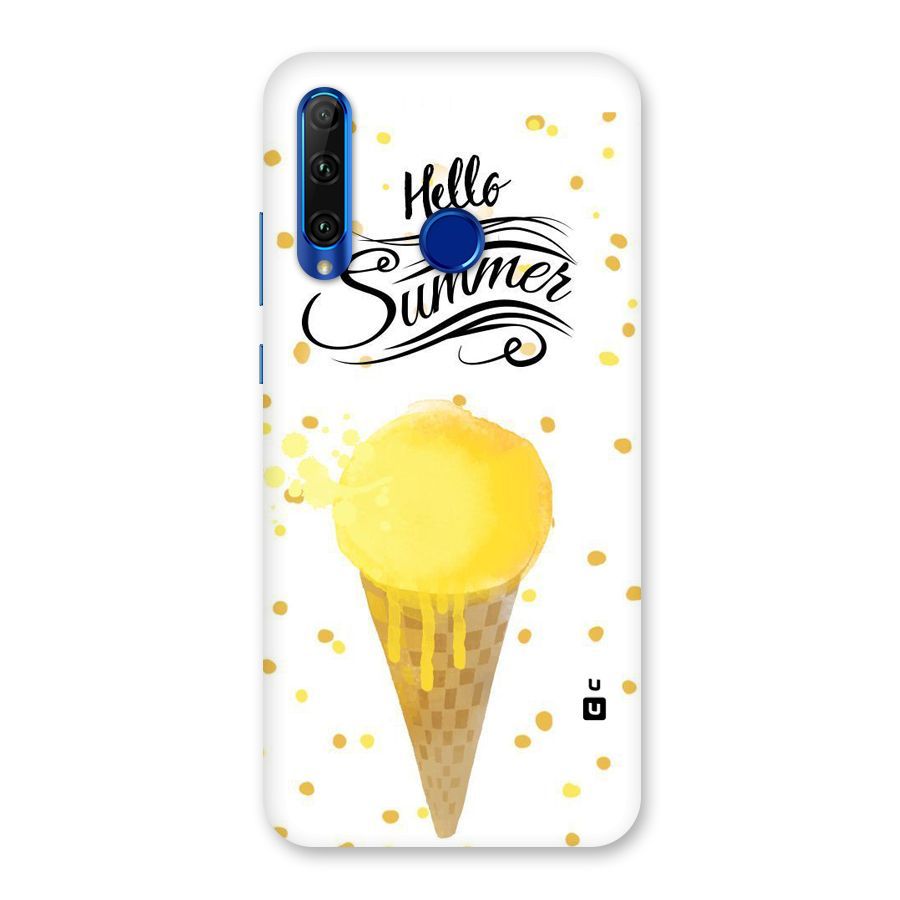 Ice Cream Summer Back Case for Honor 20i