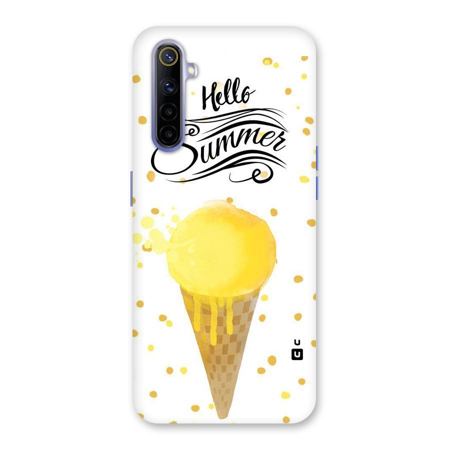 Ice Cream Summer Back Case for Realme 6i